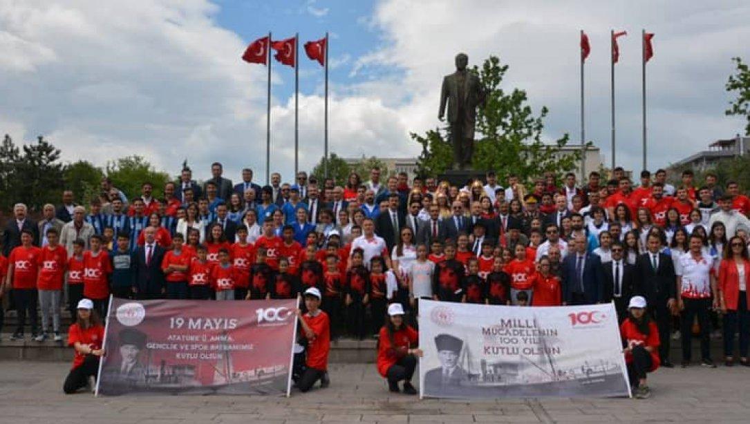 19 Mayıs Atatürk'ü Anma, Gençlik ve Spor Bayramı İlimizde Büyük Bir Coşkuyla Kutlandı
