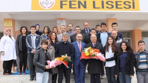 Valimiz Sayın Ali KOLAT Kırıkkale Fen Lisesini Ziyaret Etti...
