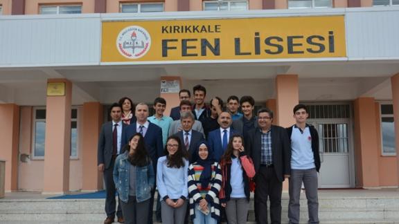 Kırıkkale il Milli Eğitim Müdürü İsmail ÇETİN Kırıkkale Fen Lisesi Kahvaltı Programı ve Ödül Törenine Katıldı  