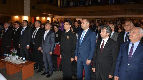 İl Milli Eğitim Müdürümüz Yusuf TÜFEKÇİ, 54üncü Kütüphane Haftası Açılışına Katıldı. 
