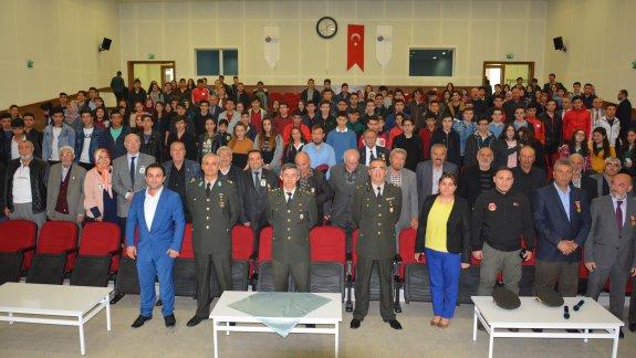 Milli Eğitim Müdür Yardımcımız Nilgün ÇELİK, Şehit ve Gazilere Saygı Konferansına Katıldı