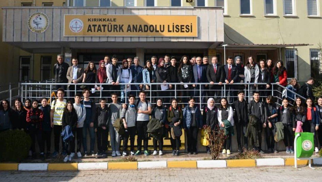 Kırıkkale Atatürk Anadolu Lisesinde Bilim ve Sanat Koridoru Açıldı 