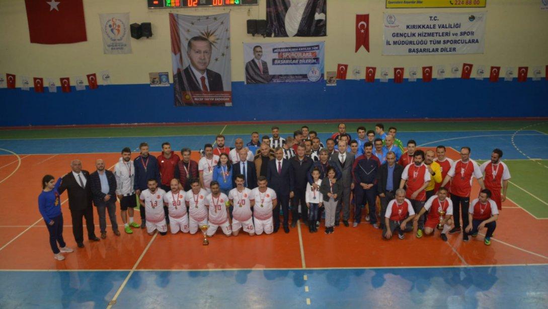 Kırıkkale Kamu Kurum ve Kuruluşları Arası Salon Futbol Turnuvası Şampiyonu, Özel Eğitim Uygulama Takımı  Oldu
