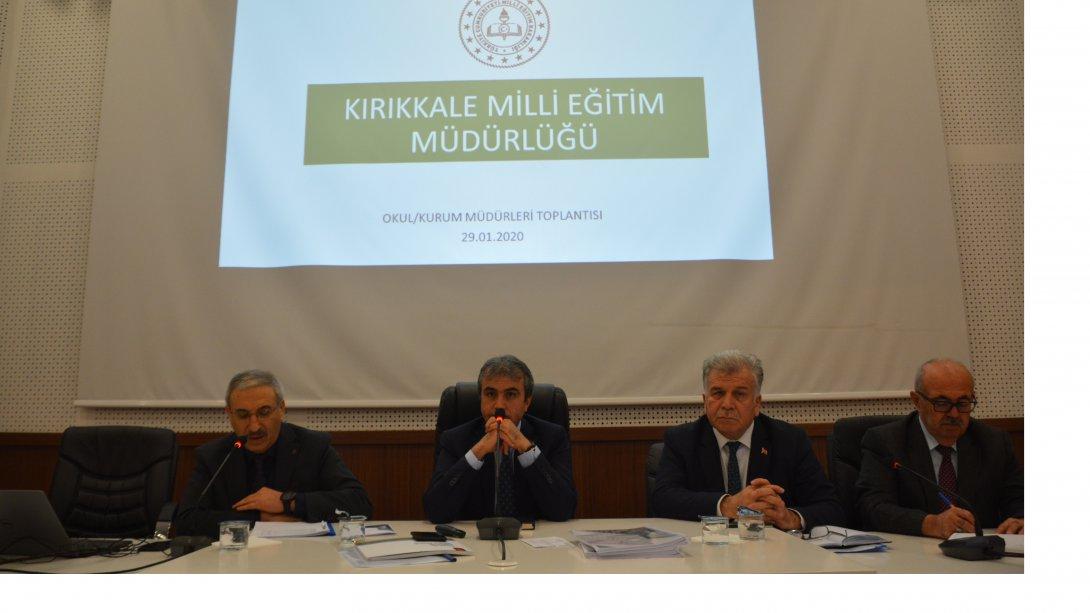Kırıkkale Okul/Kurum Müdürleri Toplantısı Gerçekleştirildi
