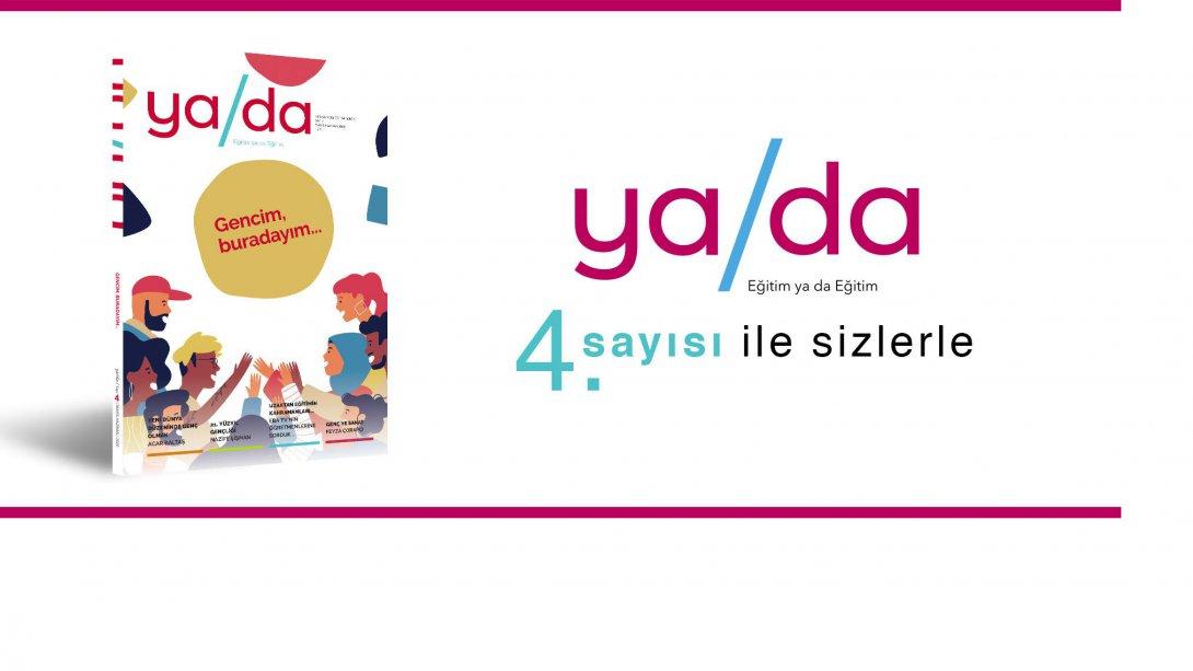 YA/DA DERGİ'NİN YENİ SAYISI YAYINDA