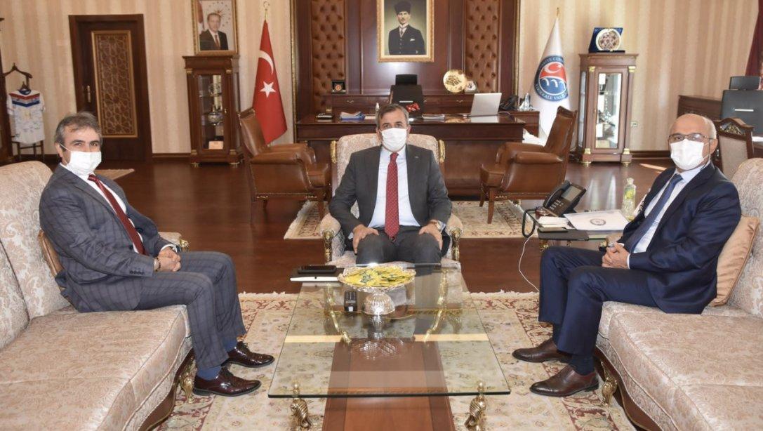 MEB Ölçme, Değerlendirme Ve Sınav Hizmetleri Genel Müdürü Dr. Sadri ŞENSOY İlimizi Ziyaret Etti