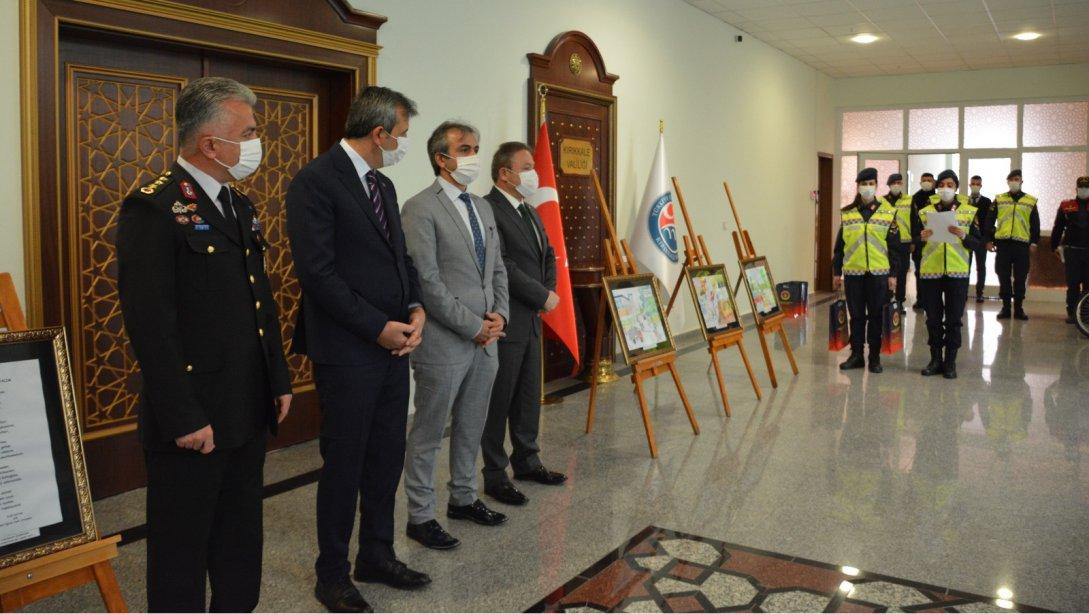 Kırıkkale Valiliiği İl Jandarma Komutanlığı Tarafından Düzenlenen Resim ve Şiir Yarışması Ödül Töreni