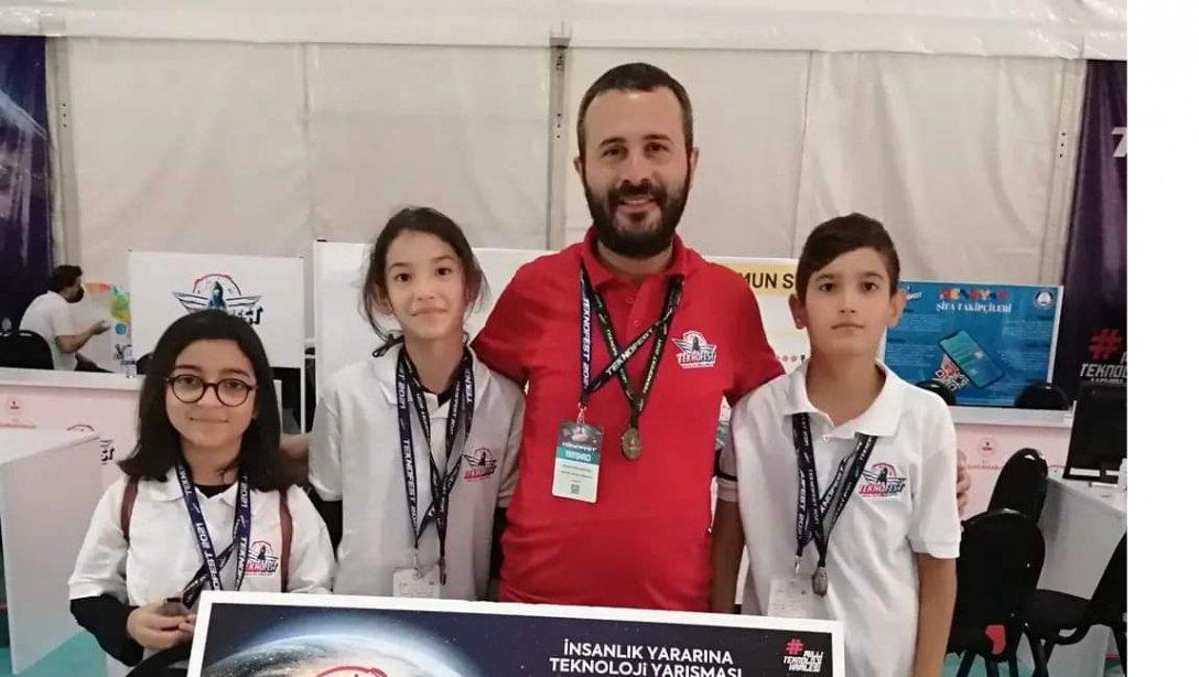 Teknofest 2021'de öğrencilerimiz Türkiye 2. Oldu