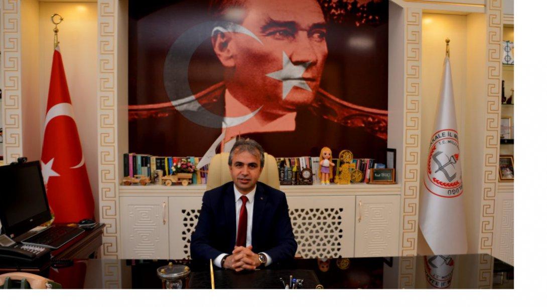 Milli Eğitim Müdürü Yusuf Tüfekçi'nin 10 Kasım Atatürk'ü Anma Günü Mesajı