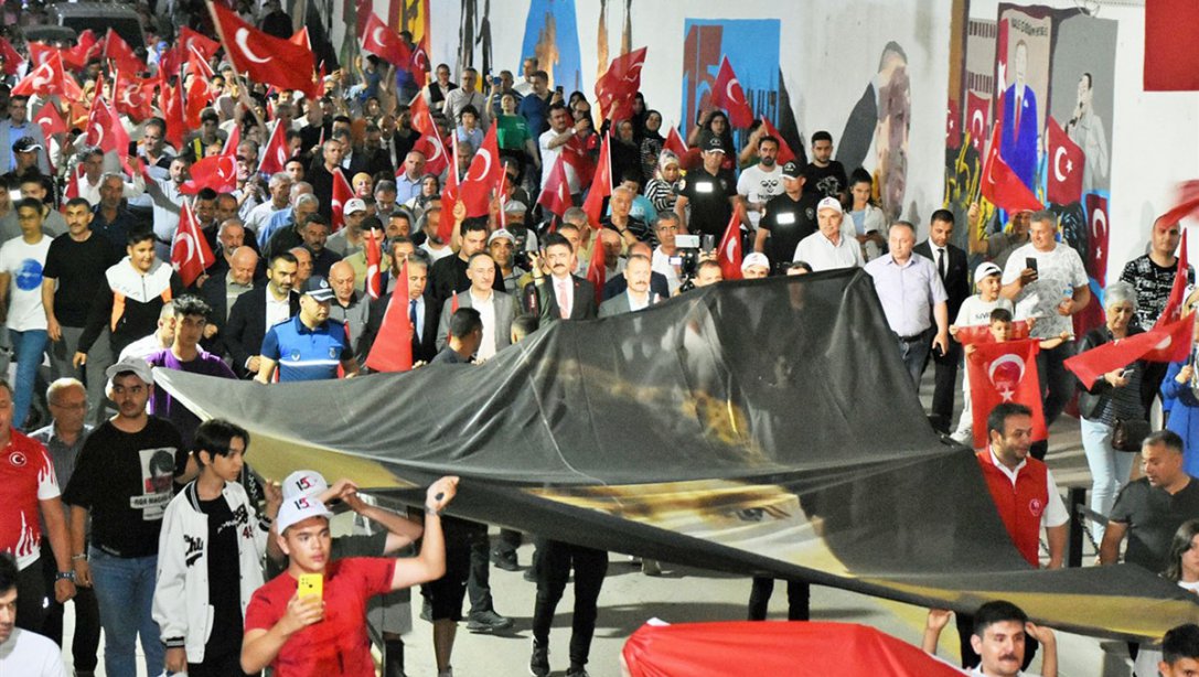 Kırıkkaleliler, 15 Temmuz Demokrasi ve Milli Birlik Günü'nde buluştu