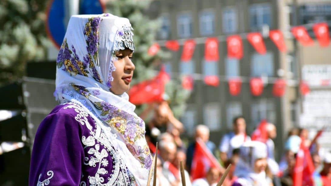 Kırıkkale'de 30 Ağustos Zafer Bayramı coşkusu